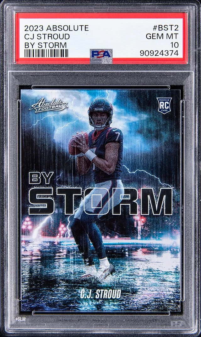 2023 Panini Absolute CJ Stroud By Storm #BST-2 card image