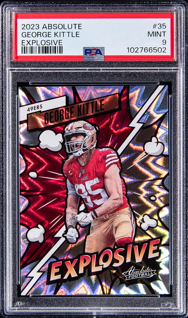 2023 Panini Absolute George Kittle Explosive #35 card image
