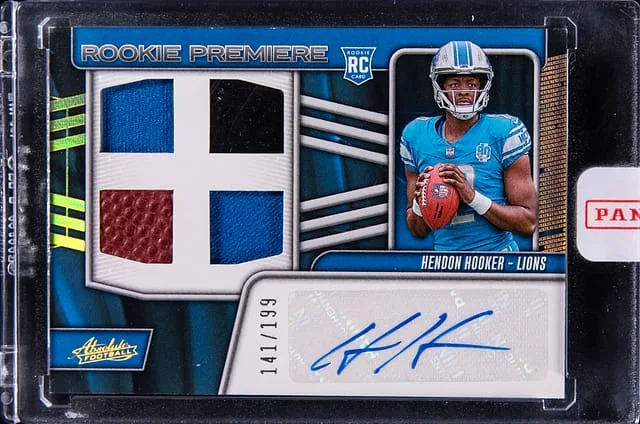 2023 Panini Absolute Hendon Hooker Memorabilia Premiere #RPMA-HH card image