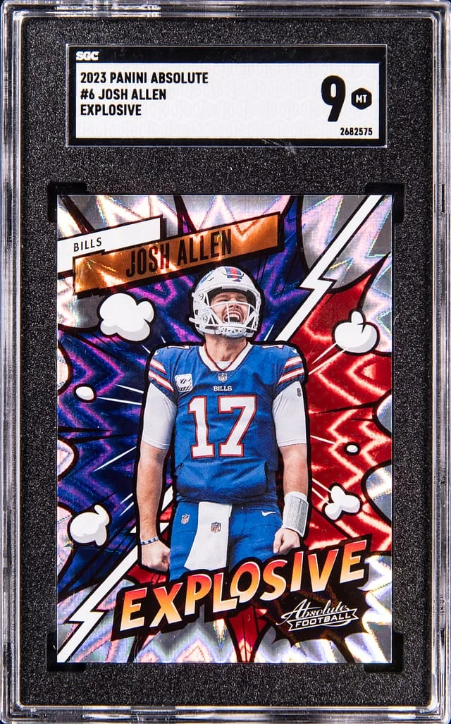 2023 Panini Absolute Josh Allen Explosive #6 card image