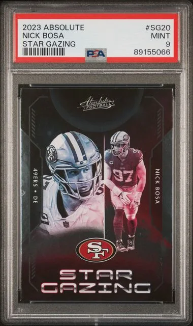 2023 Panini Absolute Nick Bosa Star Gazing #SG20 card image