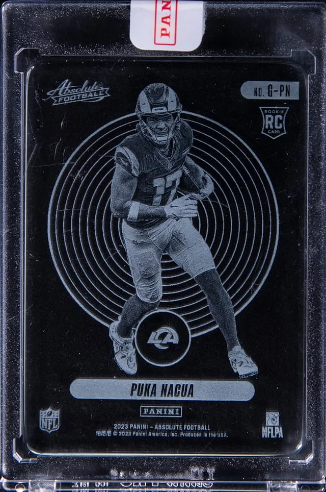 2023 Panini Absolute Puka Nacua - Panini Encased Glass #G-PN card image