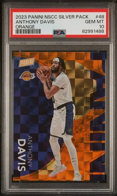 2023 Panini Anthony Davis National Sports Collectors Convention Silver Packs Orange #48 card image