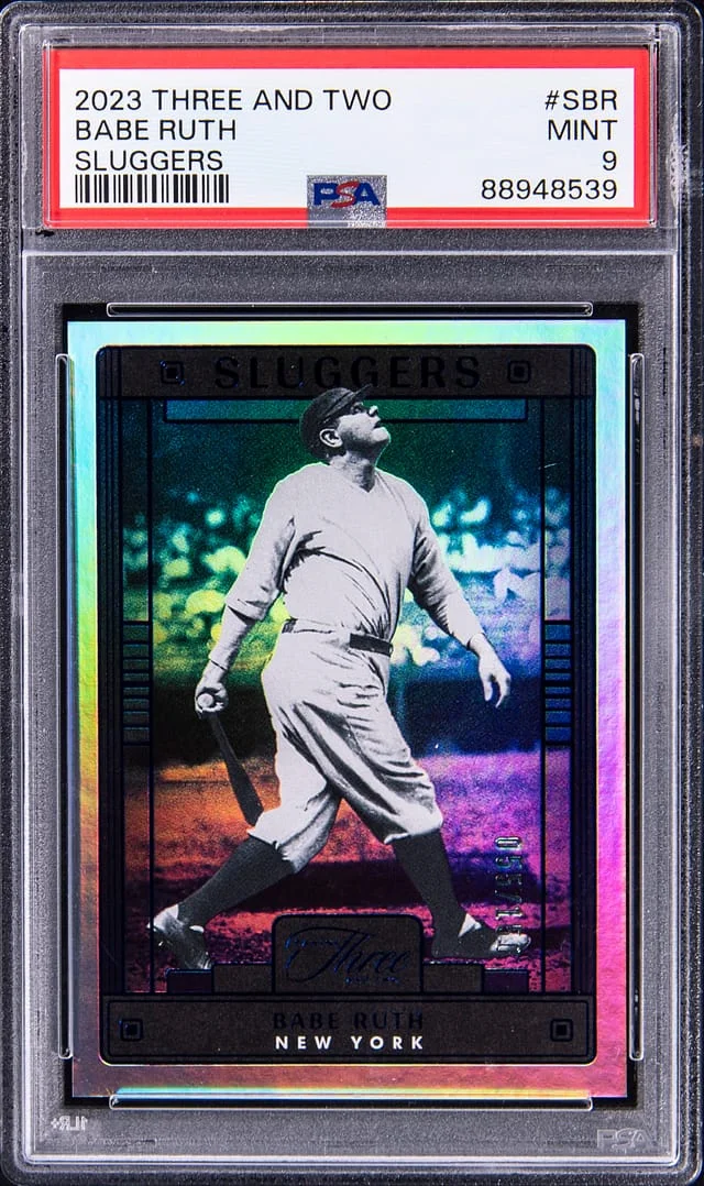 2023 Panini Babe Ruth Three And Two Sluggers #S-BR card image