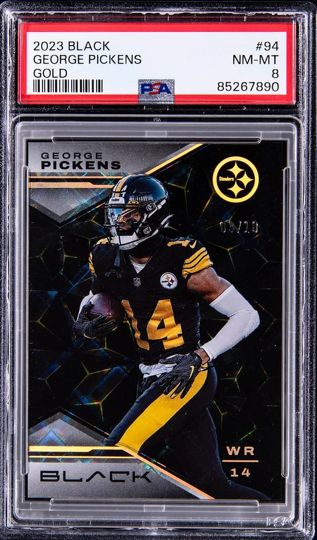 2023 Panini Black Gold George Pickens #94 card image
