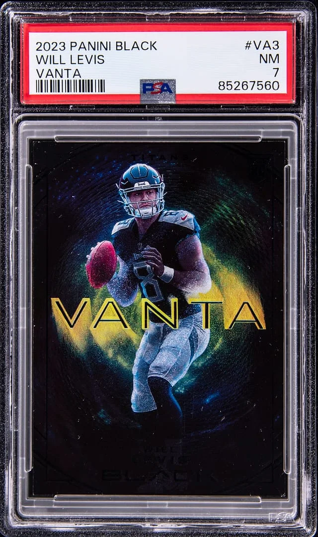 2023 Panini Black Will Levis Vanta #VA3 card image