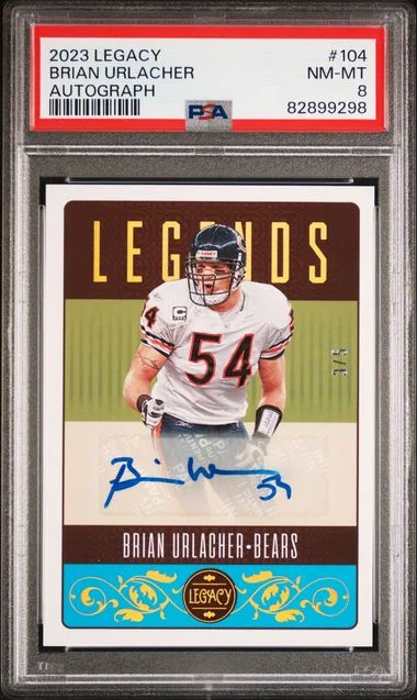 2023 Panini Brian Urlacher Legacy Autograph #104 card image