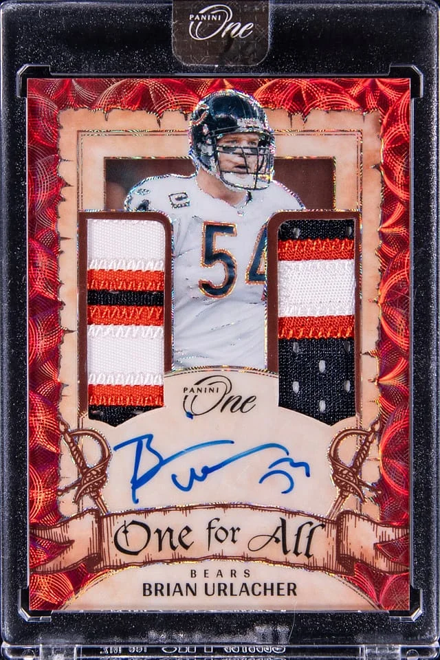 2023 Panini Brian Urlacher One One For All Autographs-Red #354 card image