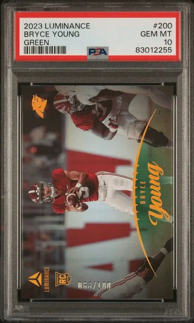 2023 Panini Bryce Young Luminance Green #200 card image
