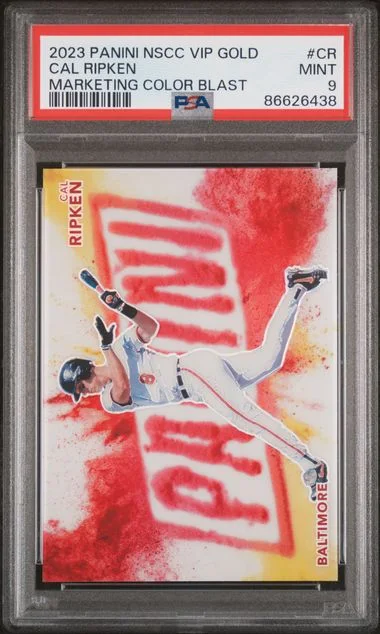 2023 Panini Cal Ripken National VIP Gold Marketing Color Blast #CR card image