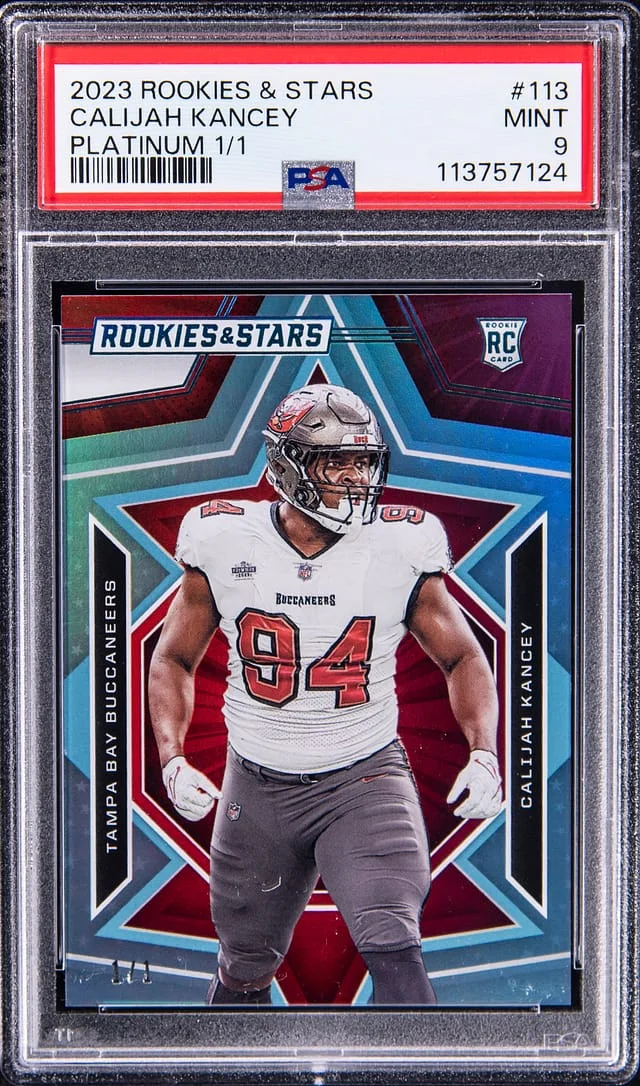 2023 Panini Calijah Kancey Rookies & Stars Platinum #113 card image
