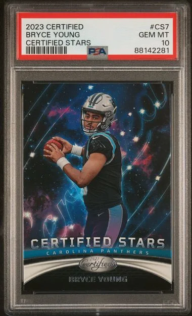 2023 Panini Certified Bryce Young Certified Stars #CS7 card image
