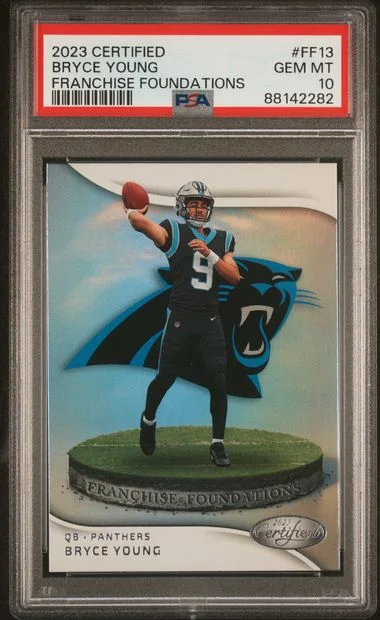 2023 Panini Certified Bryce Young Franchise Foundations #FF13 card image