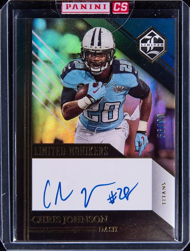 2023 Panini Chris Johnson Limited Monikers #MON-CJO card image