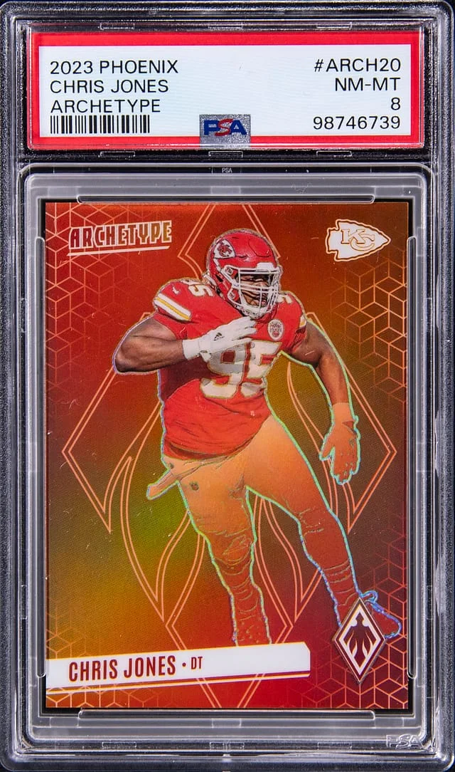 2023 Panini Chris Jones Phoenix Archetype #ARCH-20 card image