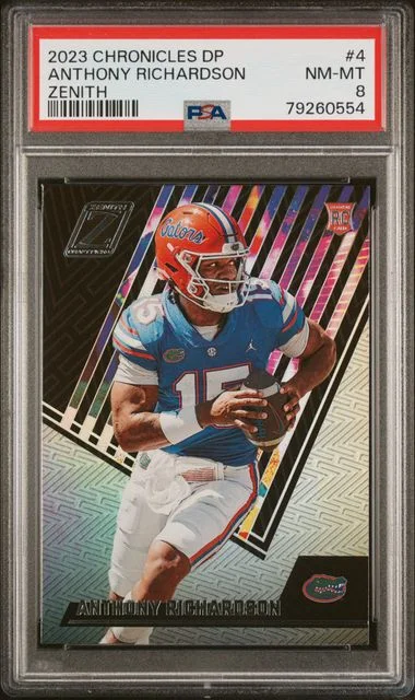 2023 Panini Chronicles Draft Picks Anthony Richardson Zenith #4 card image