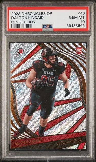 2023 Panini Chronicles Draft Picks Dalton Kincaid Revolution #46 card image