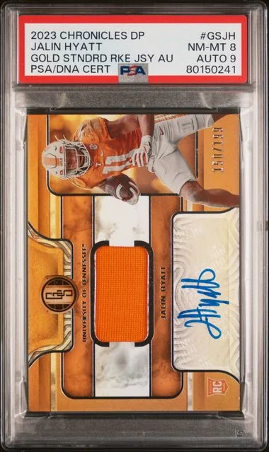 2023 Panini Chronicles Draft Picks Gold Standard #no-number card image