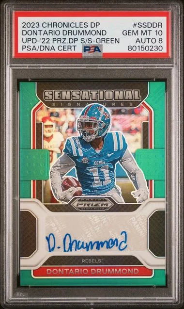 2023 Panini Chronicles Draft Picks Prizm Draft Picks Sensational Update #2022 card image