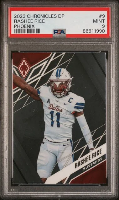2023 Panini Chronicles Draft Picks Rashee Rice Phoenix #9 card image