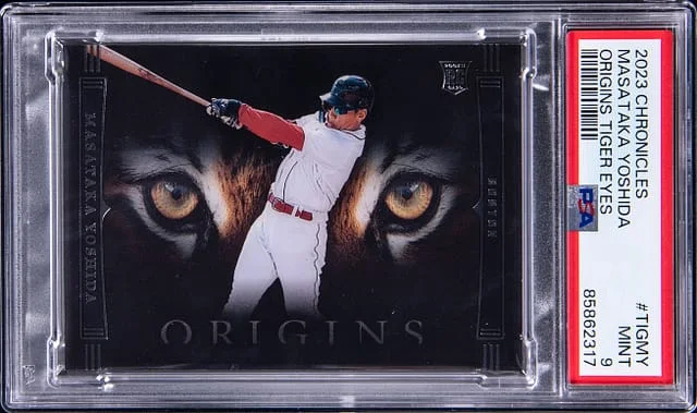 2023 Panini Chronicles Masataka Yoshida Origins Tiger Eyes #TIGMY card image