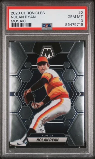 2023 Panini Chronicles Nolan Ryan Mosaic #2 card image