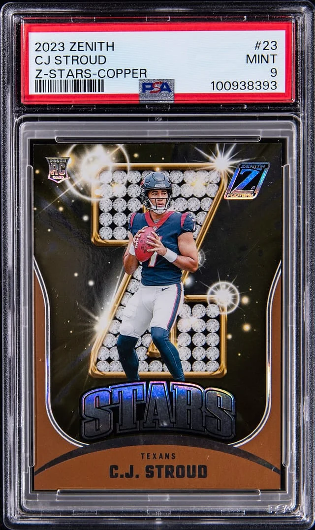 2023 Panini CJ Stroud Zenith Z-Stars Copper #23 card image
