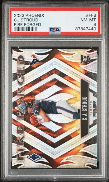2023 Panini C.J. Stroud Phoenix Fire Forged #FF6 card image