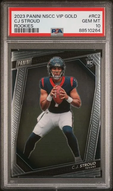 2023 Panini C.J. Stroud National VIP Gold Rookies #RX2 card image