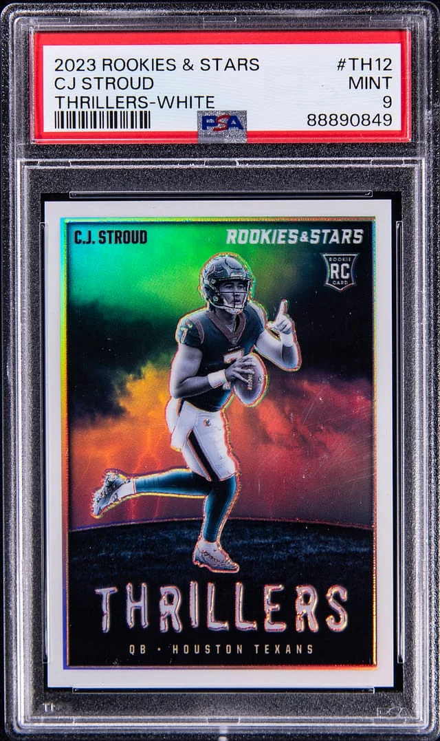 2023 Panini CJ Stroud Rookies & Stars Thrillers White #TH12 card image