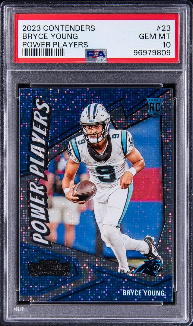 2023 Panini Contenders Bryce Young Power Players #23 card image