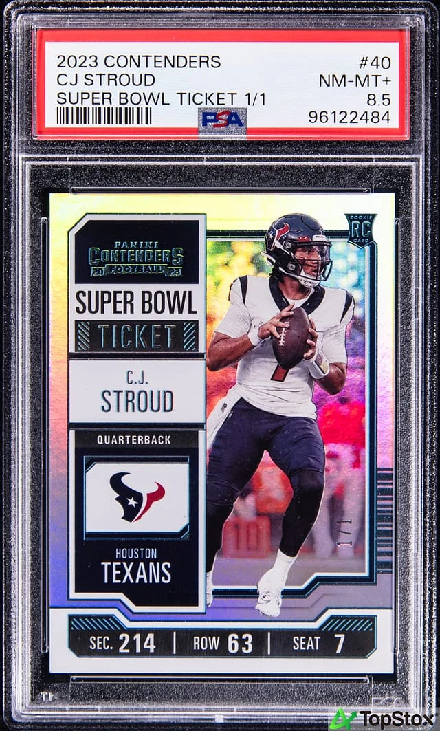 2023 Panini Contenders CJ Stroud #40 card image