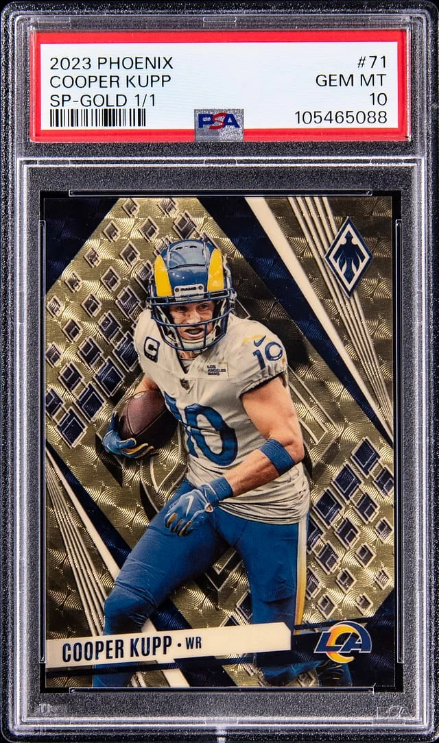 2023 Panini Cooper Kupp Phoenix SP Gold #72 card image