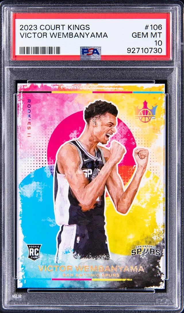 2023 Panini Court Kings Victor Wembanyama Level II #106 card image