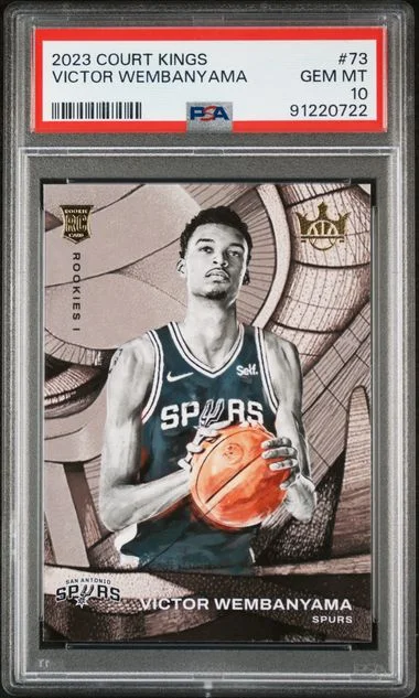 2023 Panini Court Kings Victor Wembanyama #73 card image