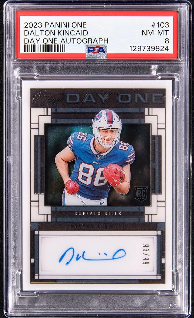 2023 Panini Dalton Kincaid One Day Autograph #103 card image
