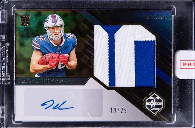 2023 Panini Dalton Kincaid Limited Patch Autograph #149 card image