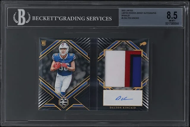 2023 Panini Dalton Kincaid Limited Limited Jersey Autographs Booklet #LRB-DK card image