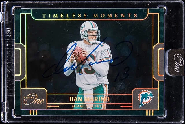 2023 Panini Dan Marino One Timeless Moments #277 card image