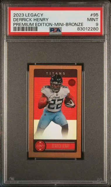 2023 Panini Derrick Henry Legacy Premium Edition-Mini-Bronze #95 card image