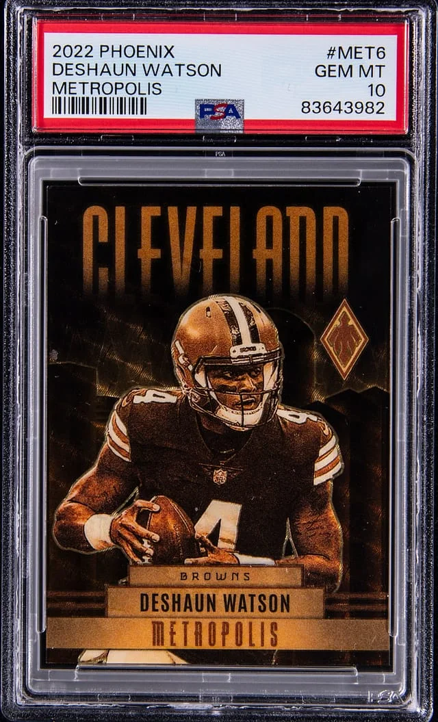 2023 Panini Deshaun Watson Phoenix Metropolis #MET6 card image