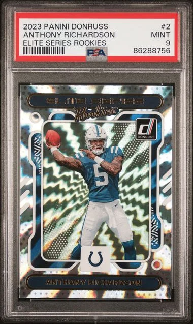 2023 Panini Donruss Anthony Richardson Elite Series Rookies #2 card image