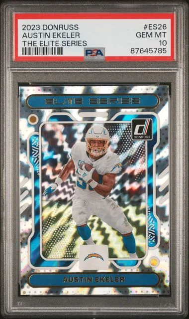 2023 Panini Donruss Austin Ekeler The Elite Series #ES26 card image
