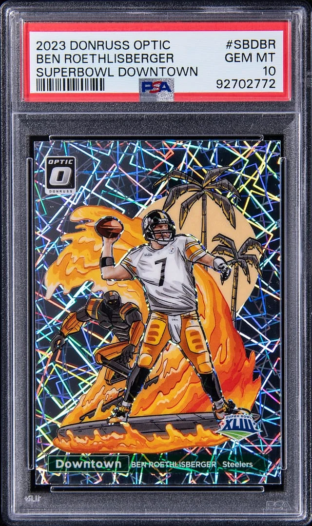 2023 Panini Donruss Ben Roethlisberger Super Bowl Downtown #SBD-BR card image