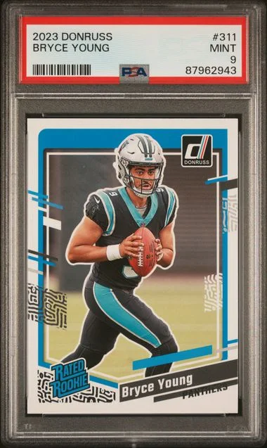 2023 Panini Donruss Bryce Young Rated #311 card image