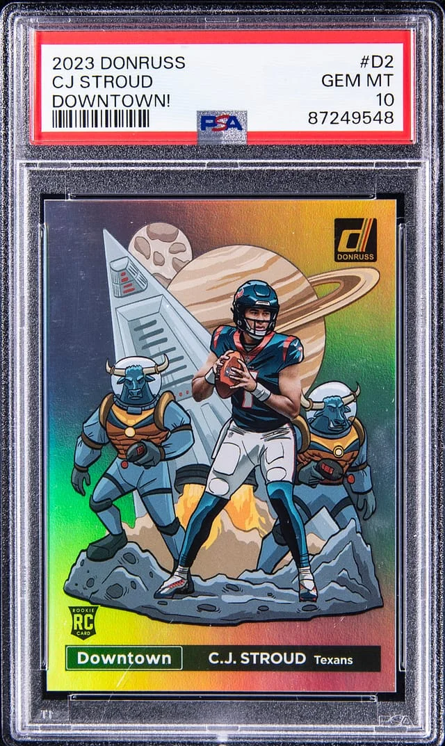 2023 Panini Donruss CJ Stroud Downtown! #D-2 card image