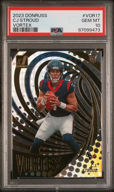 2023 Panini Donruss C.J. Stroud Vortex #VOR17 card image