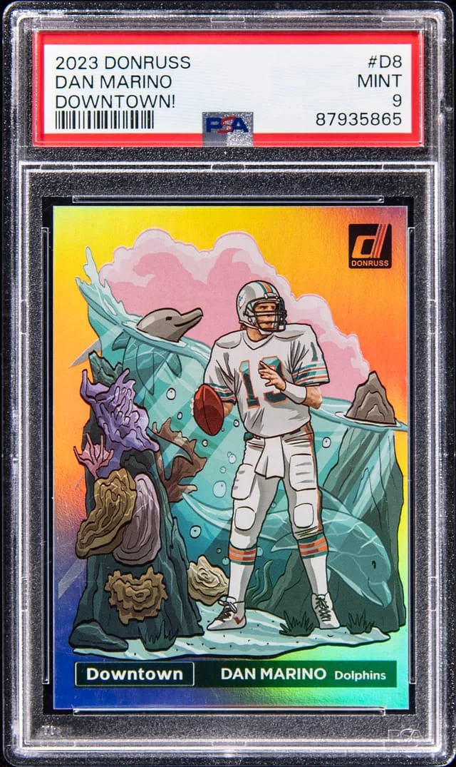 2023 Panini Donruss Dan Marino Downtown! #D-8 card image