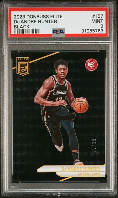 2023 Panini Donruss De'Andre Hunter Elite Black #157 card image