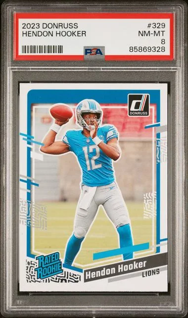 2023 Panini Donruss Hendon Hooker Rated #329 card image